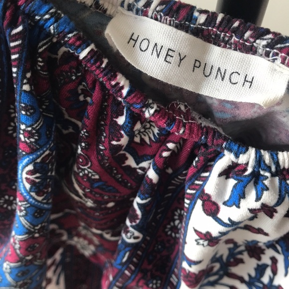 EUC Honey Punch Paisley Ruffle Minidress - Picture 3 of 5